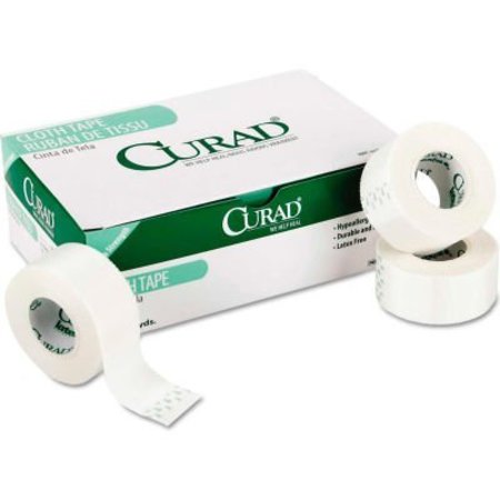 MEDLINE INDUSTRIES, INC Curad® First Aid Silk Cloth Tape, 2" x 10 yds, White, 6/Pack MIINON270102